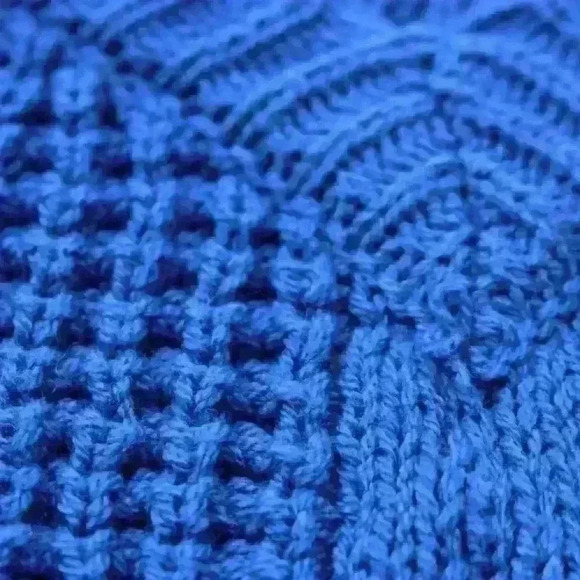 SINCERELY JULES Adjustable Length Cinch Crop Long Sleeve Knit Sweater Women S - Picture 5 of 10